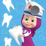 لعبة طبيب الاسنان ماشا والدب