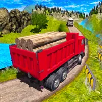 لعبة سيارة نقل الخشب